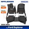 Car Floor Mats for Ford Explorer     2024 Custom Auto Foot Pads Automobile Carpet Cover