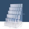 2/3/4/5/6 Layer Mark Pen Holder Transparent Makeup Brush Holder  Desktop Ornaments