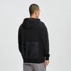 Li Ning X Disney Collaboration Series Printed Loose Pullover Hoodie Men Hoodies Black AWDR445-1