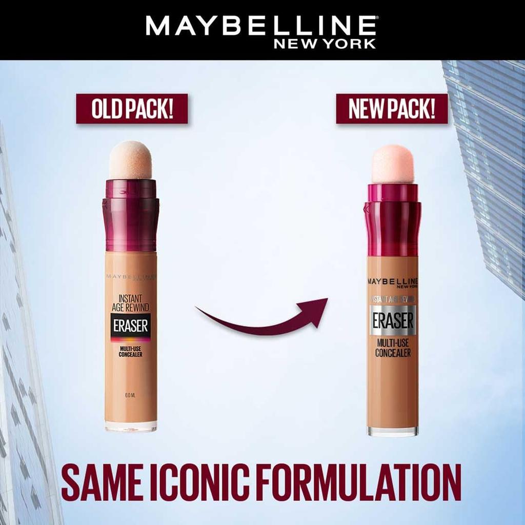 Maybelline New York Instant Age Rewind Dark Circles Concealer 6ml Pack Of 1 Medium Coverage Under Eye Corrector