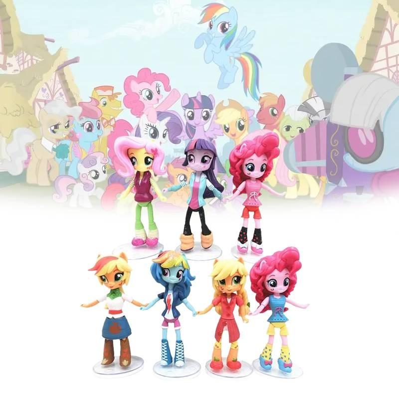 Pony My Little Friendship Is Magic Character Model Toy Cartoon Home Decoration