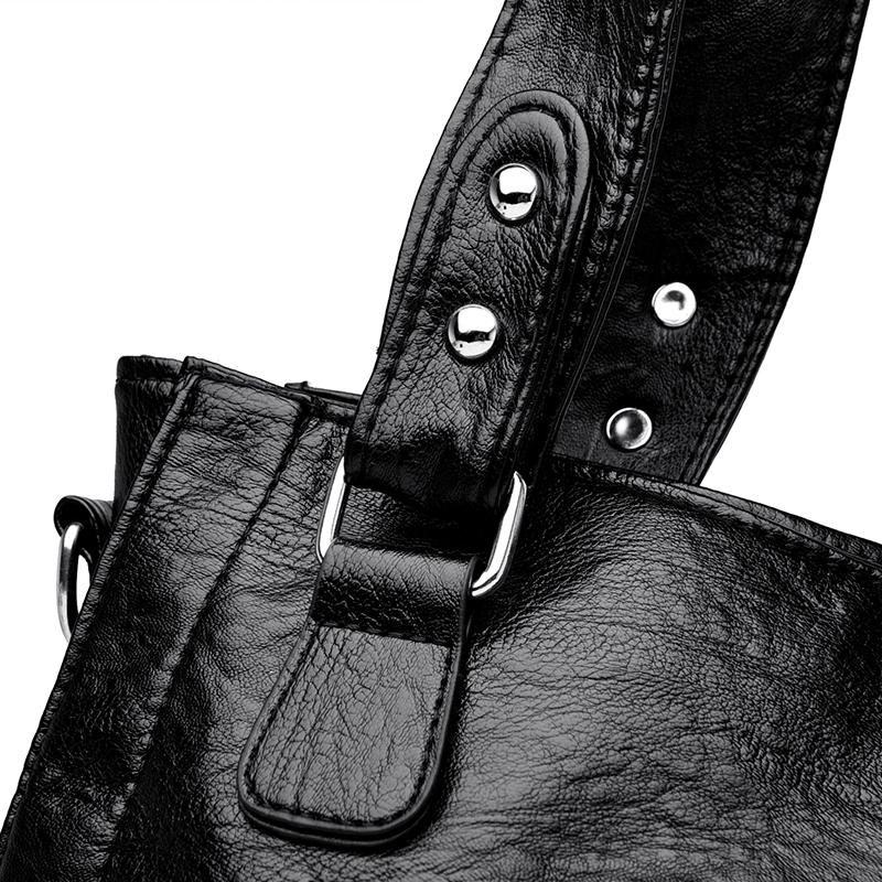 Сумка на плечо, женская большая вместительная сумка, мягкая кожаная сумка для мамы, сумка через плечо, сумка под мышками