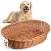 KADAX Wicker Dog Bed Wicker Xs