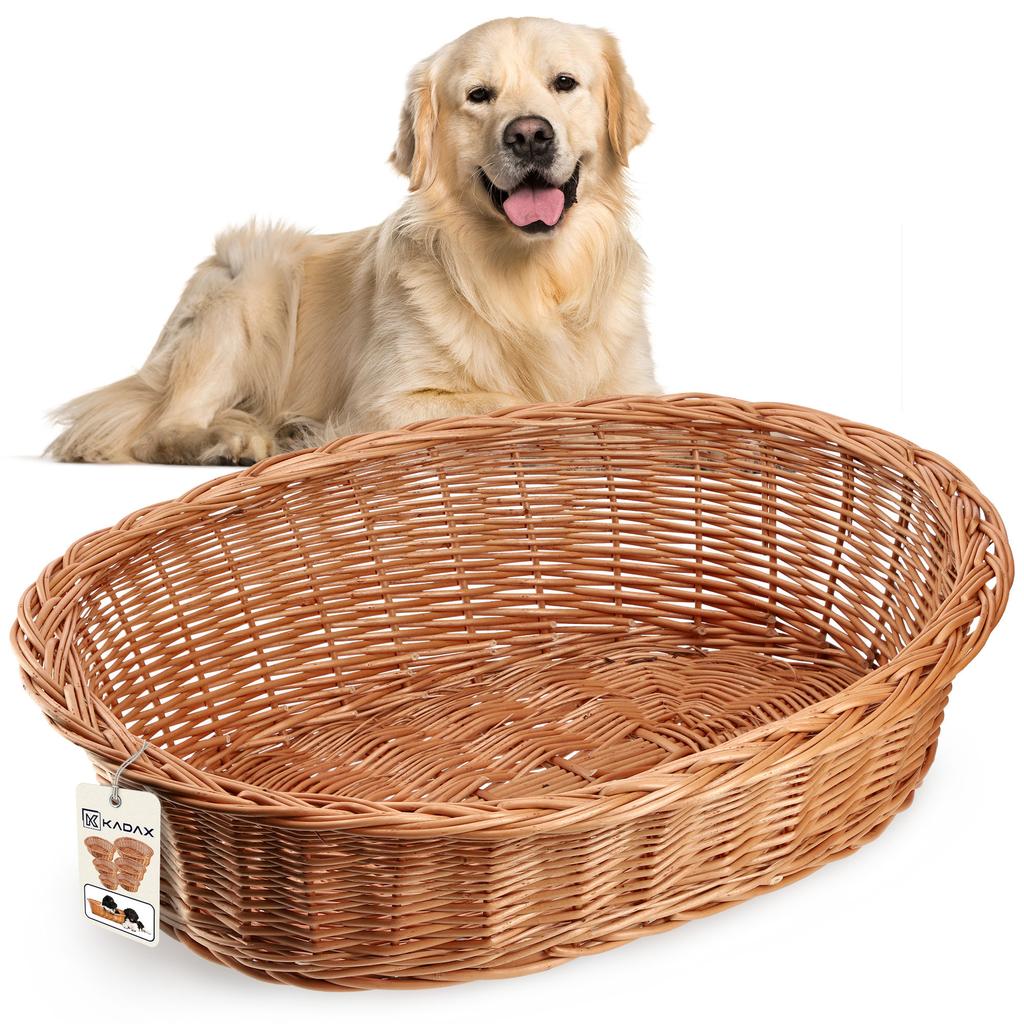 KADAX Wicker Dog Bed Wicker Xs