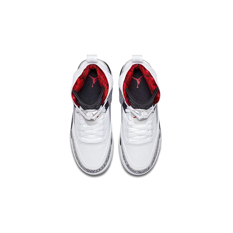 (GS) Air Jordan Spizike 'White Cement' Kids' 317321-122