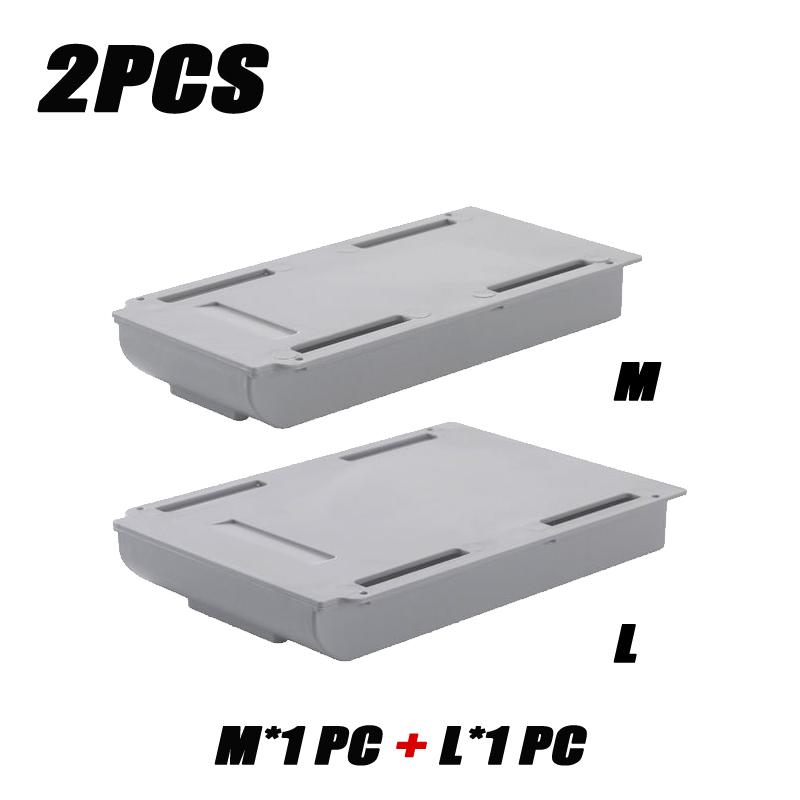 Креативный органайзер для скрытого ящика без пробивания отверстий под стол, коробка для канцелярских принадлежностей, липкий маленький ящик, органайзер для офиса и дома