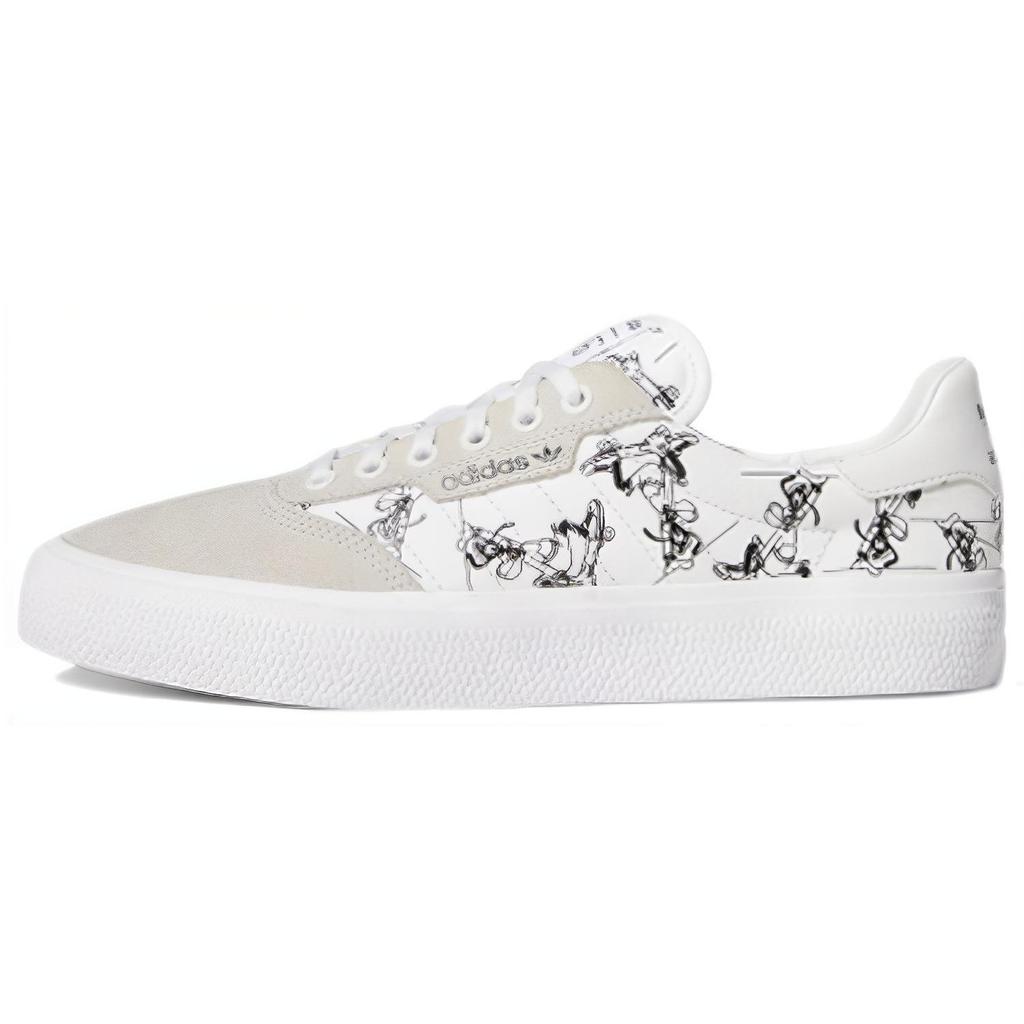 adidas 3MC Sport 'Глупый' (унисекс) Кеды для скейтборда Crystal White / Cloud White / Core Black FW6240