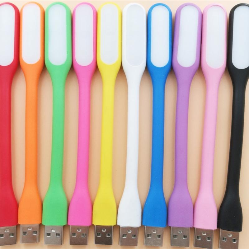 2 шт. Портативные светодиодные лампы для клавиатуры Гибкая USB-светодиодная лампа для чтения с защитой глаз для Power Bank, ПК, ноутбука