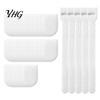 Sediment Removal for Bathroom Tap 10/20/40/50Pcs Faucet Filter Cotton Bags, High-Density Non-Woven Water Socks Replacement Kitchen Tap, Rust