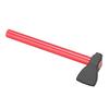 RC 1:10 Scale Metal Simulation Axe Decoration Tool for Axial Scx10 RC Crawler CarRed Black