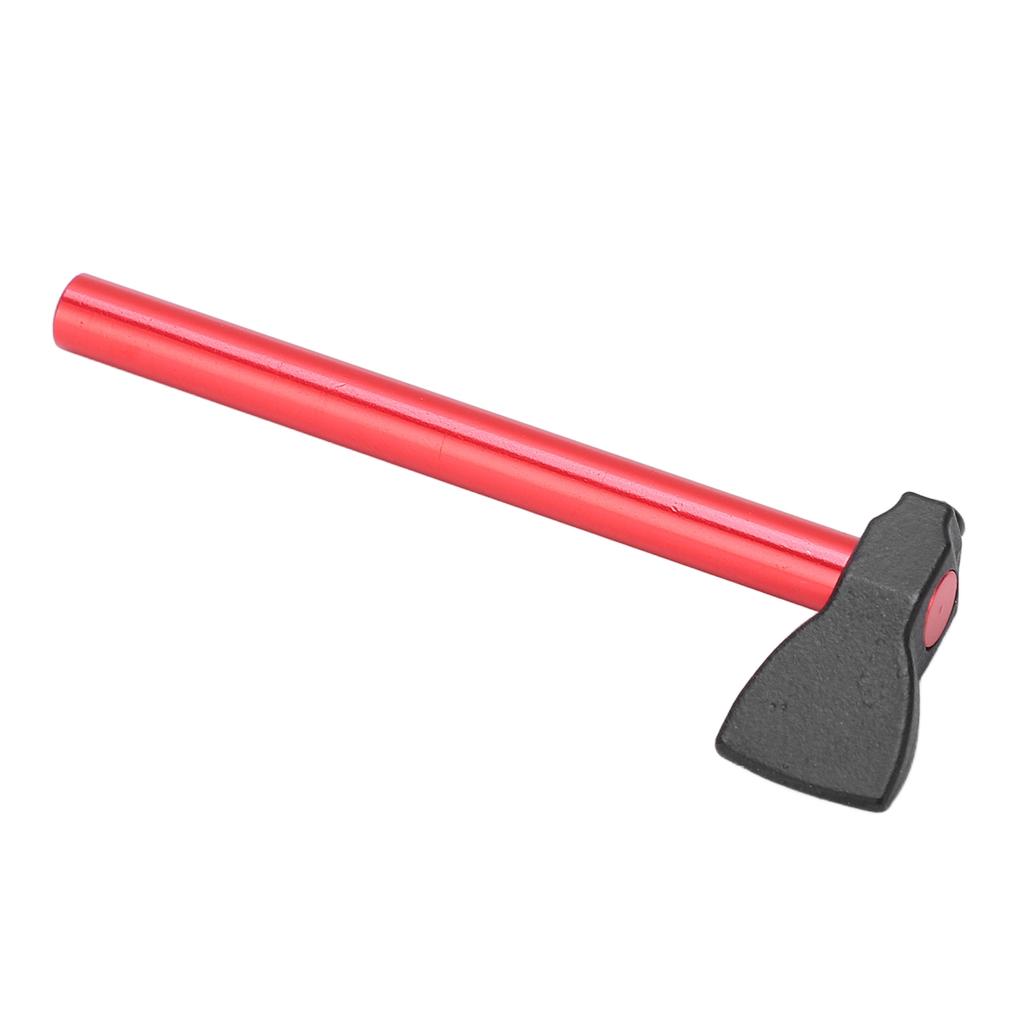 RC 1:10 Scale Metal Simulation Axe Decoration Tool for Axial Scx10 RC Crawler CarRed Black