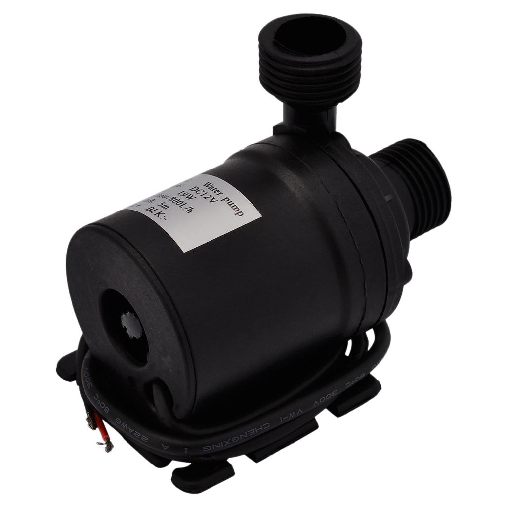 Ультра тихий мини-лифт 5M 800L/H DC12VAB Погружной водяной насос с бесщеточным двигателем