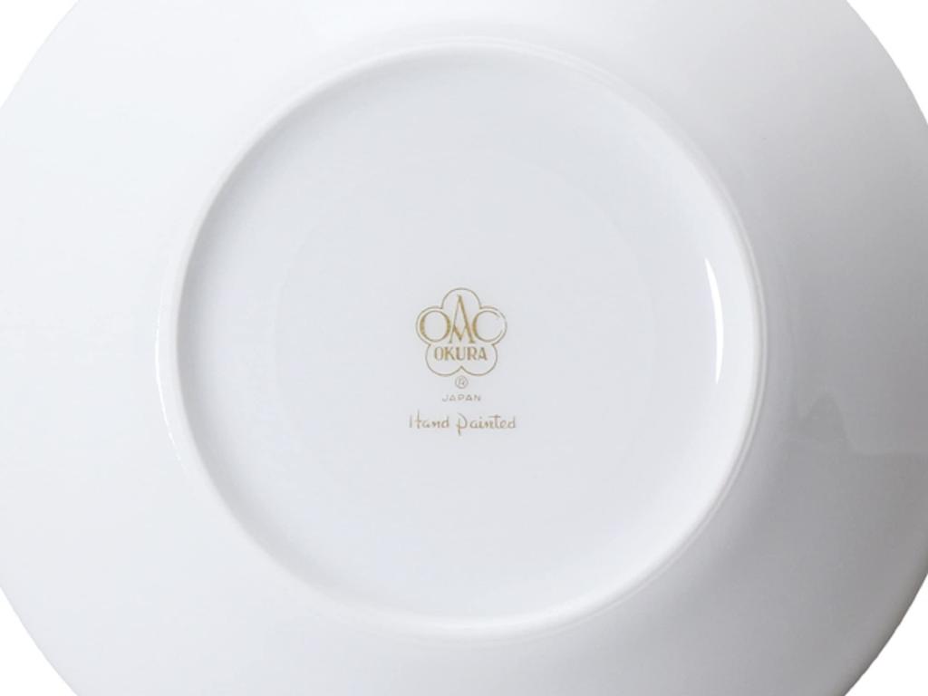 Okura Pottery [Hand-painted] Sakura Small Plate, Made In Japan, 50CS/C303