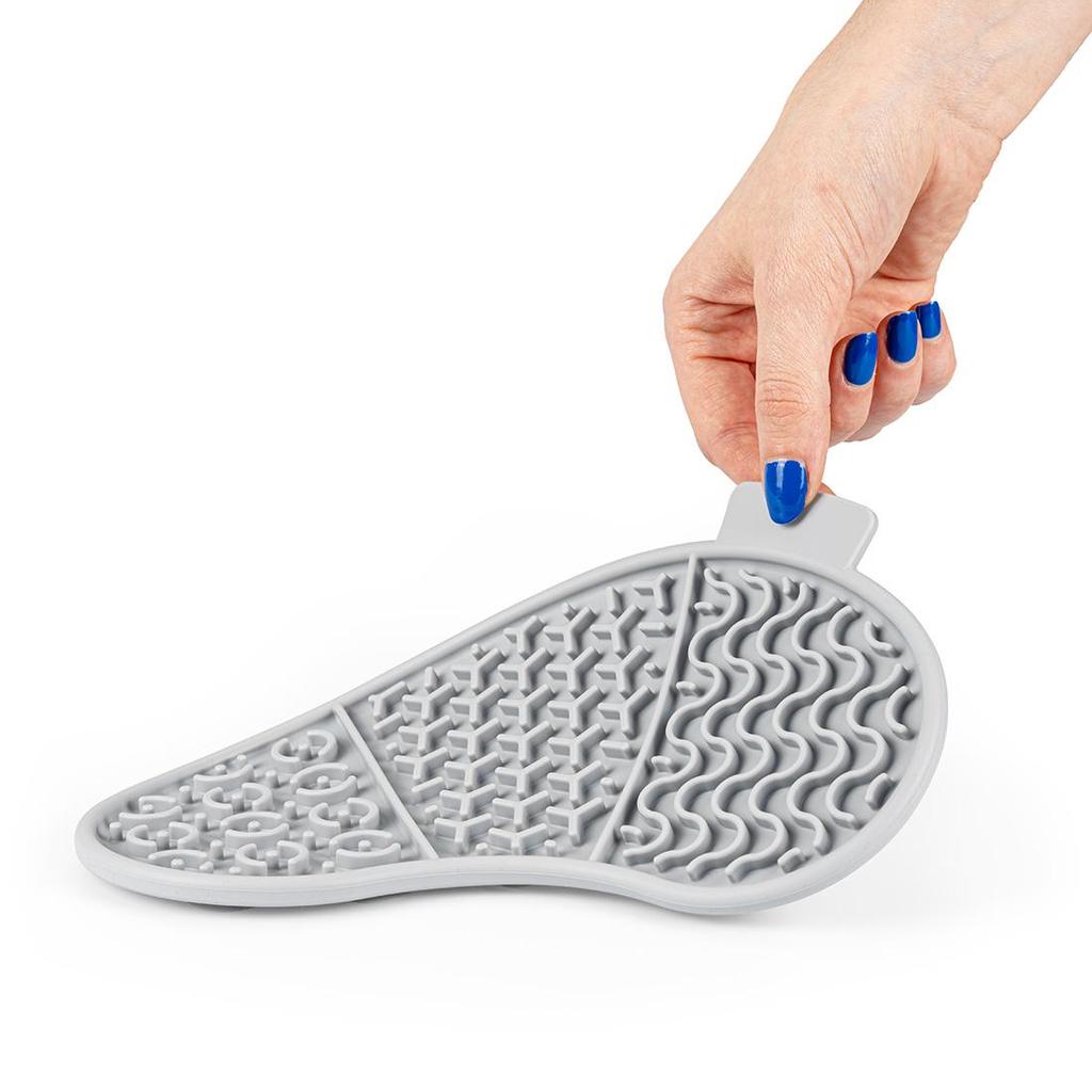 Коврик для лизания для собак, Коврик для лизания в форме почки