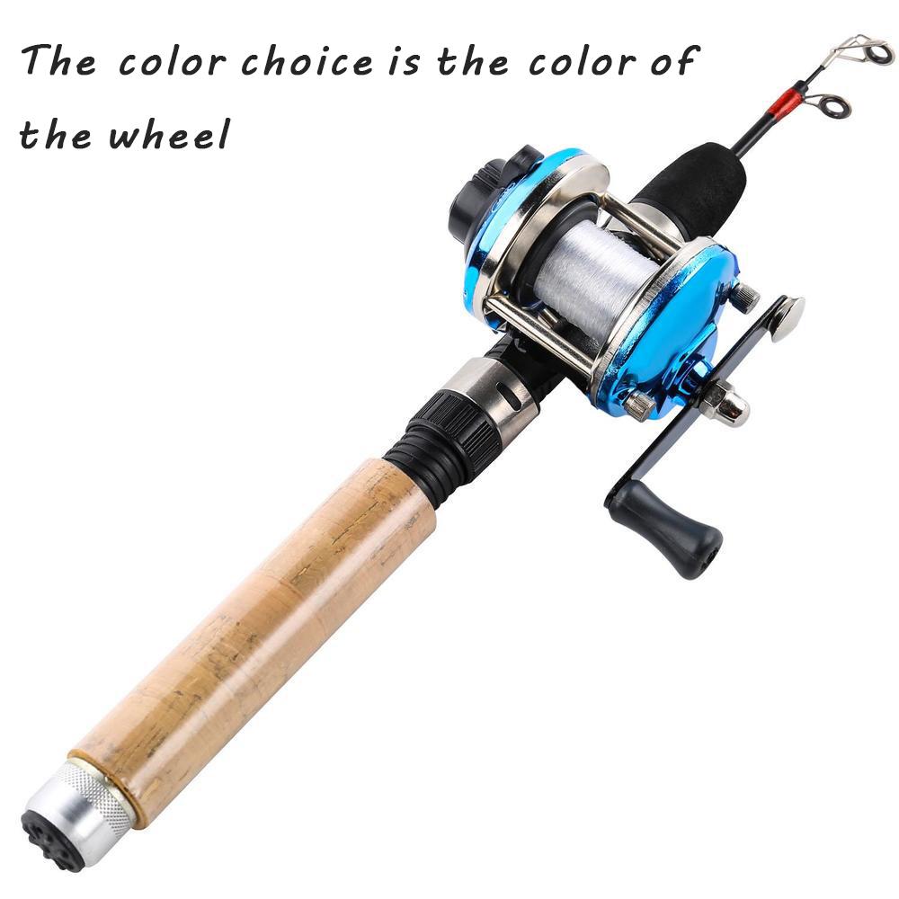 Комбинированные удочки для зимней рыбалки, мини-катушка для зимней рыбалки, насадка для зимней рыбалки, приманка для зимней рыбалки, набор удочек для зимней рыбалки