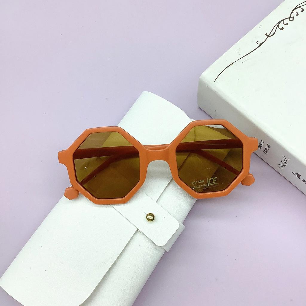 Children Classic Geometric UV400 Sunglasses Boy Girl Colors Outdoor Sun Protection Sunglasses Baby Fashion Shades Glasses Kids