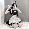 Domila Сексуальный комплект нижнего белья Пижама Соблазнение Qqny Оптовая Love Hollow Костюм горничной Косплей