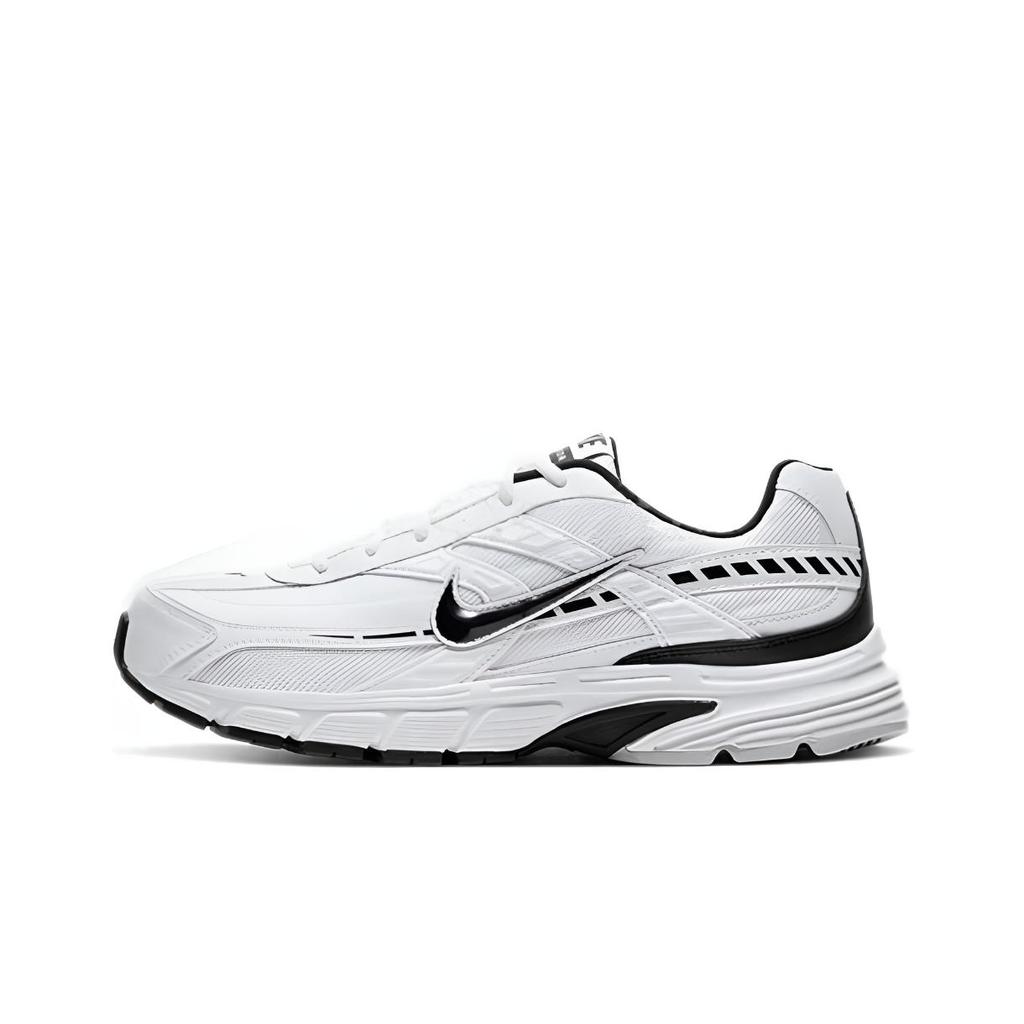 Nike Initiator Cushioning Abrasion Resistant Breathable Lightweight Low top Running Shoes Unisex Gray 394055-100(Team1159-)