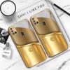 Металлические буквы Для Samsung A 31 32 A33 A34 35 14 A15 13 A16 25 A26 50 52 53 54 55 56 70 71 72 73 Золотой стеклянный чехол для телефона