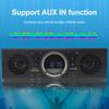 MP3-плеер Автомобильный FM-радиоприемник Поддержка TF MINI USB AUX Интерфейс Автомобильный ресивер Аудио Мультимедиа Плеер Совместимость с Bluetooth