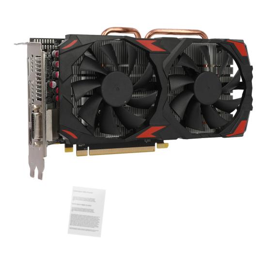 Видеокарта RX580 Высокоэффективная Двойной Вентилятор Охлаждения 8GB GDDR5 256Bit