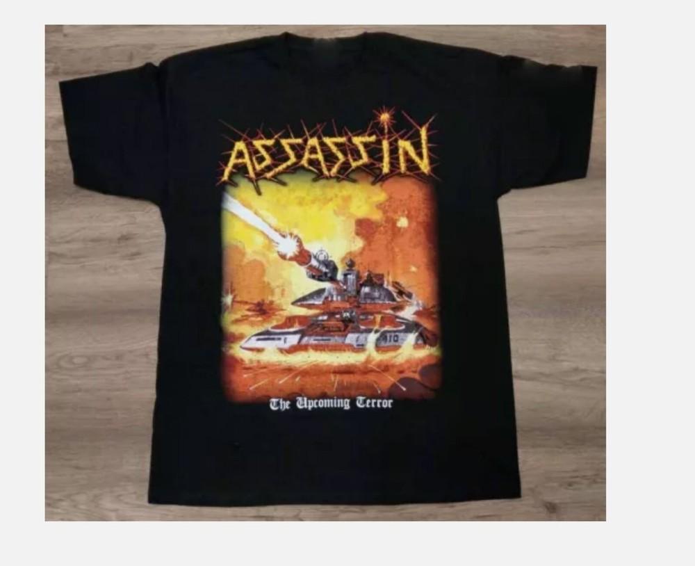 ASSASSIN - Грядущий Ужас Футболка с коротким рукавом Унисекс S-4XL