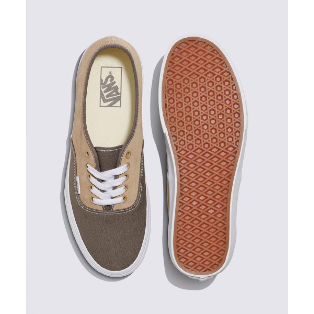 Vans Authentic  Canvas Suede  Block Brown Vn0a2z3zbro1