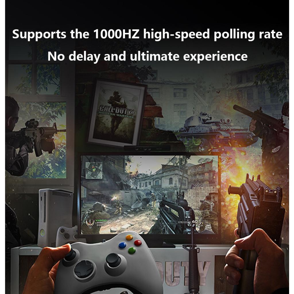 P5 Mate USB Adapter for PS5/PS5 Slim Gaming Converter Accessories Multiplayer Games,Low Latency,Support Multiple Controllers/Peripherals/Headsets/etc.