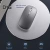 Беспроводная Bluetooth-совместимая мышь, перезаряжаемая мышь для ноутбука со светодиодной подсветкой, мышь с двухрежимным подключением USB 2.4G