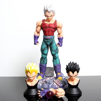 В наличии Фигурки GT Веджеты Dragon Ball Super Саян Статическая Модель Статуэтка Несколько Сменных Головы Резьба Сюрприз Подарок Игрушка