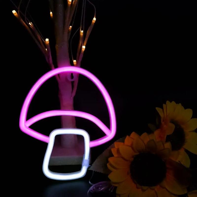 Светодиодная неоновая вывеска, USB/батарейки для бара, спальни, игровой комнаты, свадебной вечеринки, украшение стены, рождественский подарок