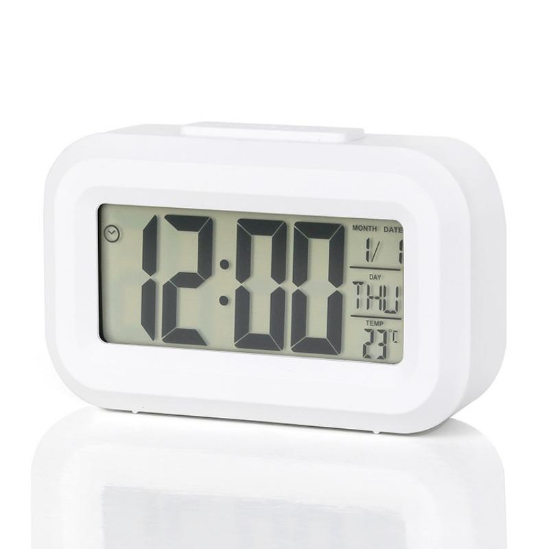 LED Digital Alarm Clock Electronic Screen Desktop Table Clocks For Home Office Backlight Snooze Calendar