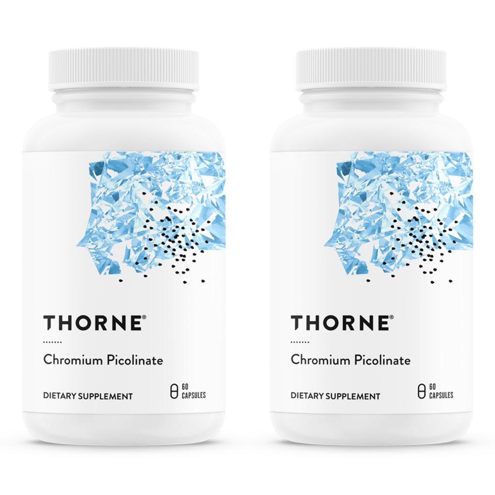 Thorne Research Chromium Picolinate Capsules 2 pcs 60 Tablets