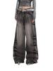 Women's Jeans Baggy Harajuku Denim Trousers Y2k Japanese 2000s Style Wide Jean Pants Vintage Trashy Oversize Clothes 2024