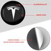 Car Sticker 2025 Hot 4PCS Car Logo Wheel Center Hub Stickers For Tesla Model X Y Model S model 3 SUV Y-Eur Version Roadster Embl