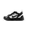 Air Monarch 4 Устойчивые к скольжению, Износостойкие, Легкие Низкие Кроссовки-платформы Унисекс Черный Серебристый 415445-001(Команда129-)