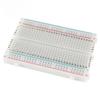 1PCS PCB Breadboard 400 Tie Points Solderless Prototype PCB Universal Test Protoboard Bread Board White Transparent для Arduino