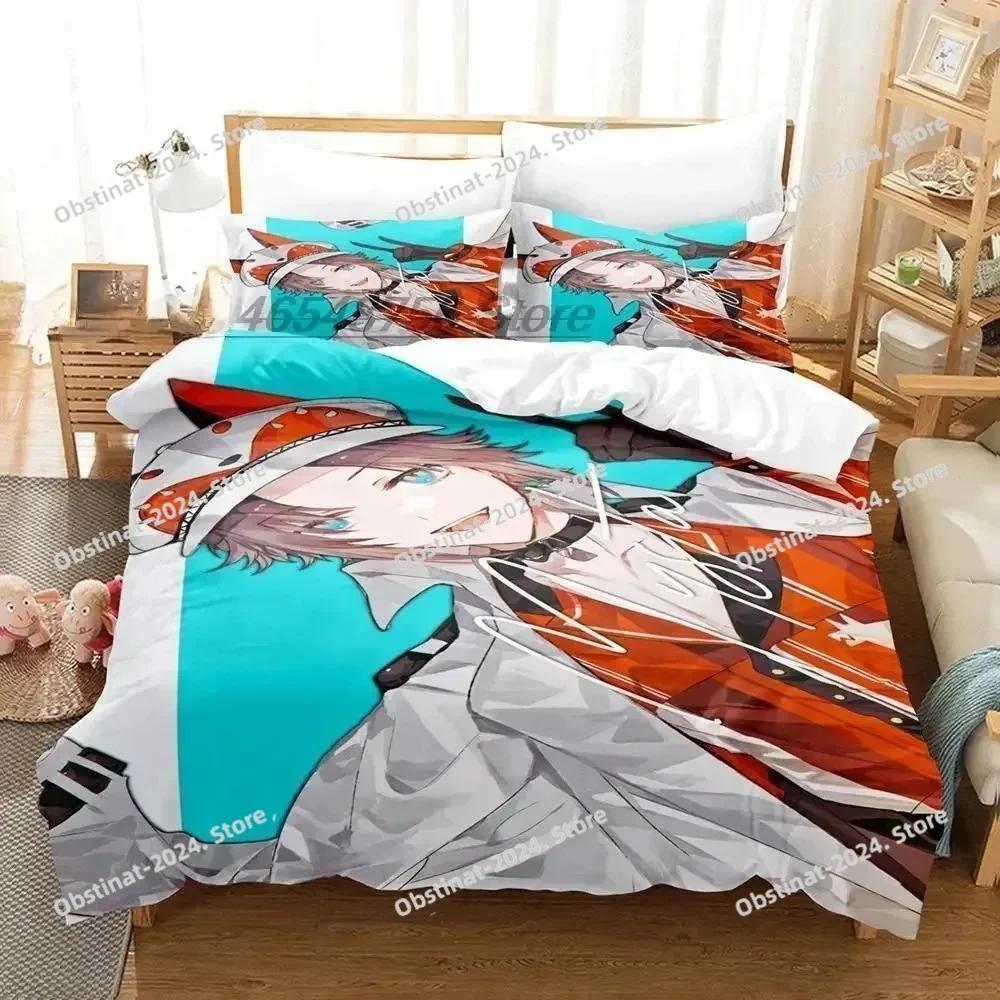 Mysta Rias Bedding Set Single Twin Bedding Set Printed With Pillowcase Bed Duvet Cover Soft Single Double Queen Super King Size