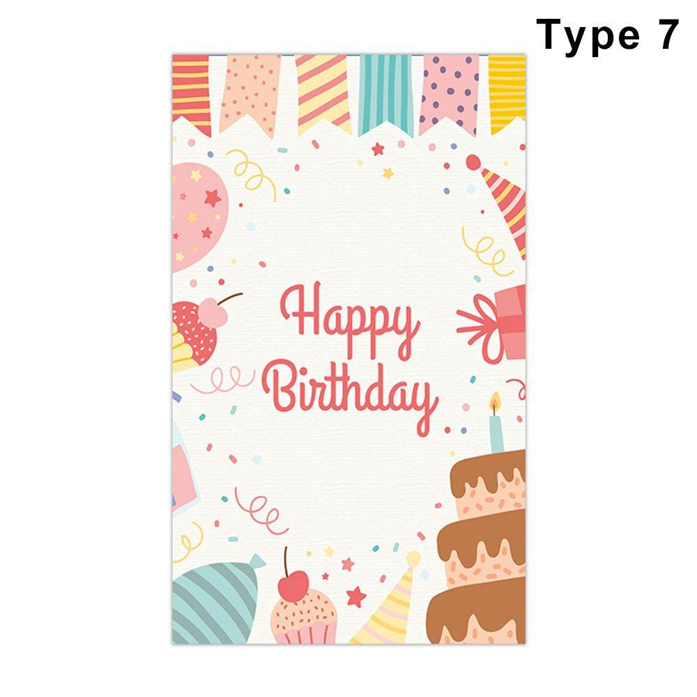 Подарочная упаковка, украшение для вечеринки, открытка с сообщением, открытки на день рождения, поздравительные этикетки, мультяшные животные