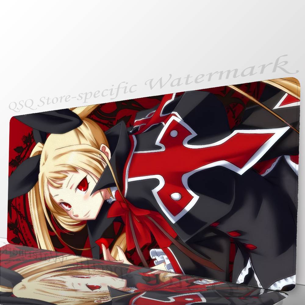 Рэйчел Алукард Файтинг-игра BlazBlue Cross Tag Battle Коврик для мыши Коврик для стола С подкладкой Игровые аксессуары Prime Gaming XX