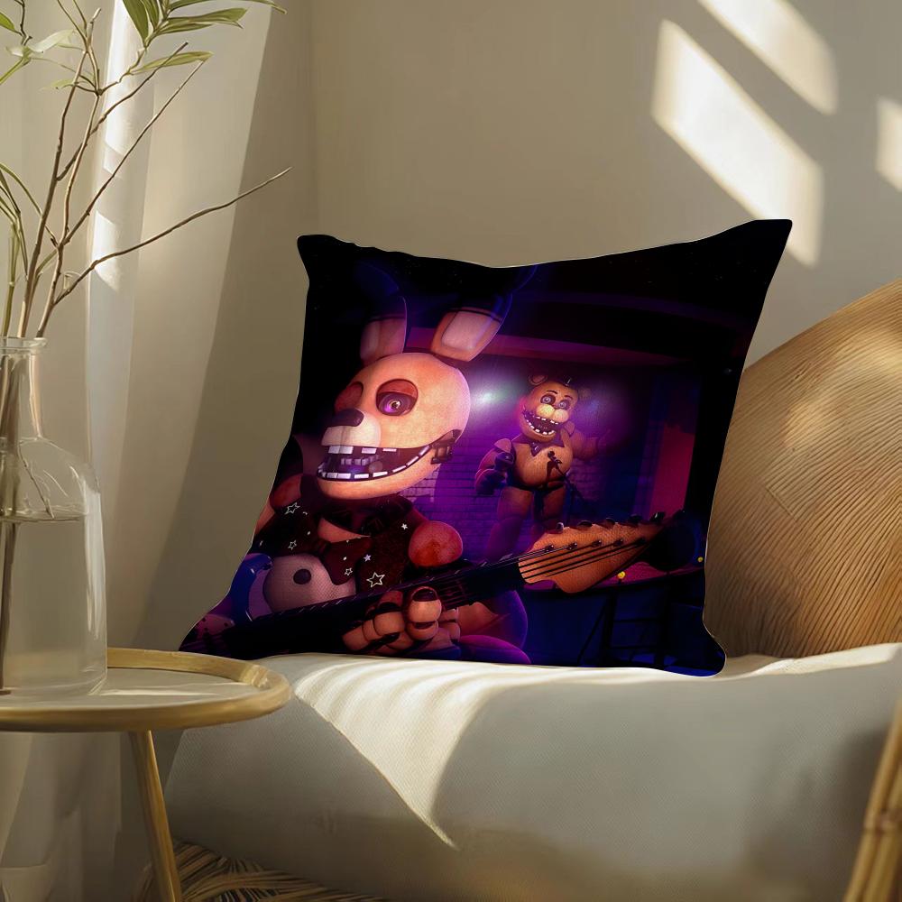 Moviefiven-Nightsatf-Freddys2 Pillow Case Pillowcase, Double-Sided Printed, Sofa Cushion, Bedroom Headboard