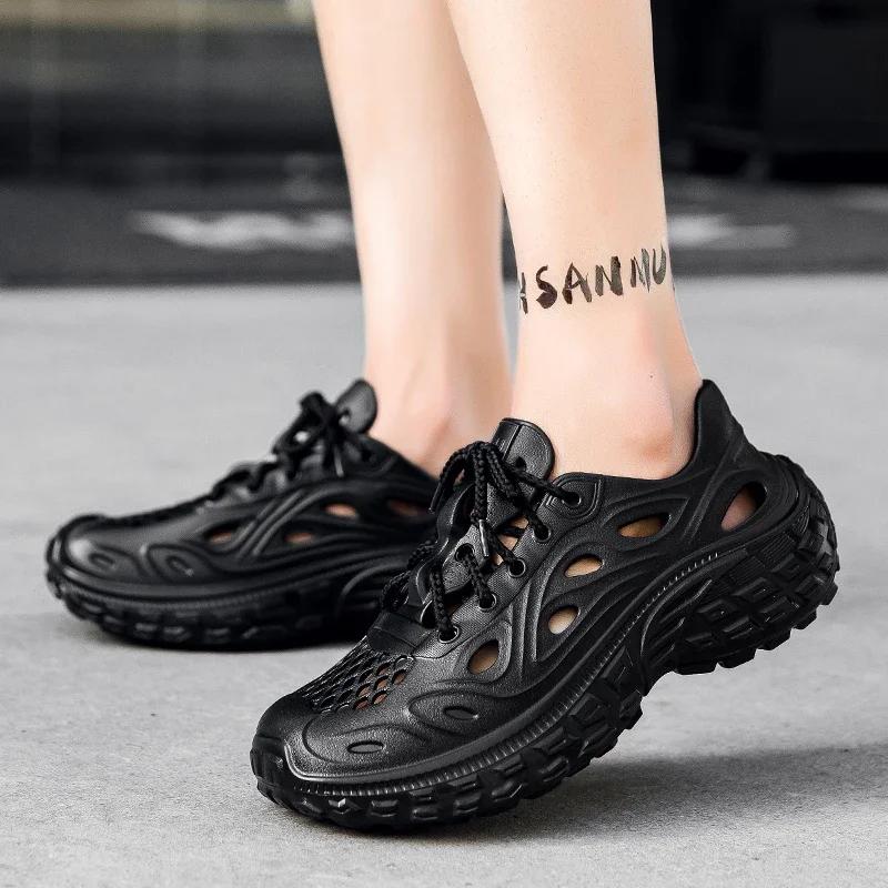 Летняя мужская обувь 2025 года Женские сандалии Нескользящая платформа из ЭВА Удобные мужские сандалии Уличные повседневные шлепанцы Унисекс Zapatos