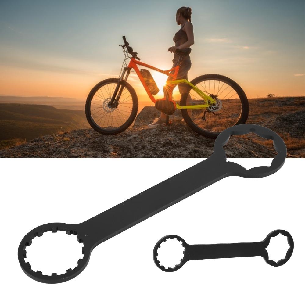 15.2cm Front Fork Spanner Aluminium Alloy Fork Wrench Tool for XCR/RST/XCM Cycling Maintenance