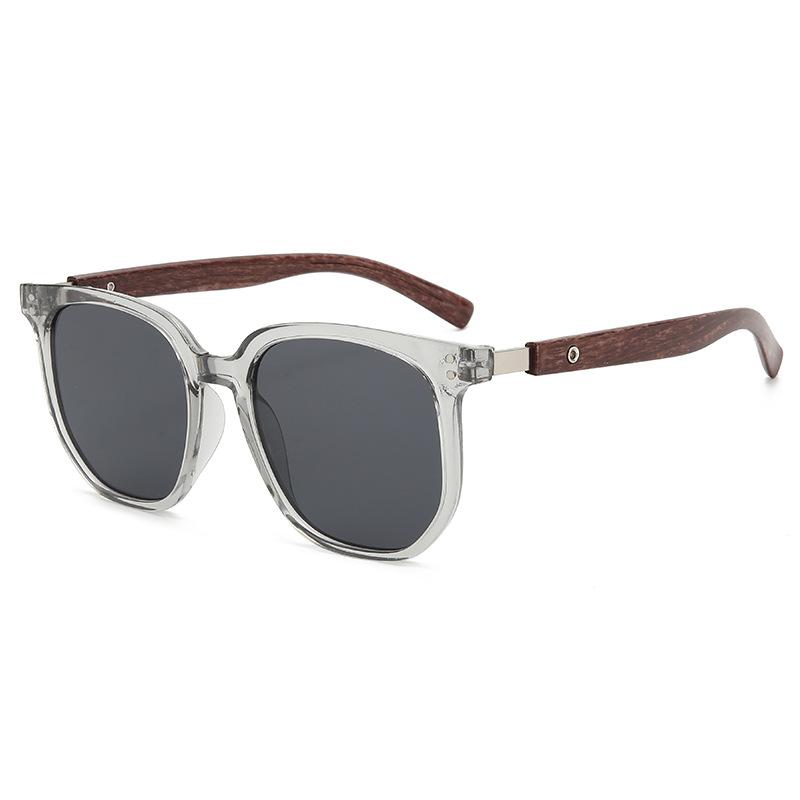 Солнцезащитные очки мужские и женские, высококачественные, летние, с деревянными ножками, рисовыми гвоздями, солнцезащитные очки, квадратные оправы, очки с круглым лицом, солнцезащитные очки