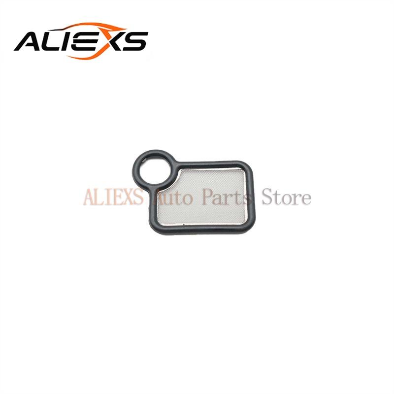 5 Sets VTEC Cylinder Head Solenoid Valve Filter Gasket 15815-R40-A01 15845-RAA-A01 For Honda Accord CR-V Crosstour 2010-2015