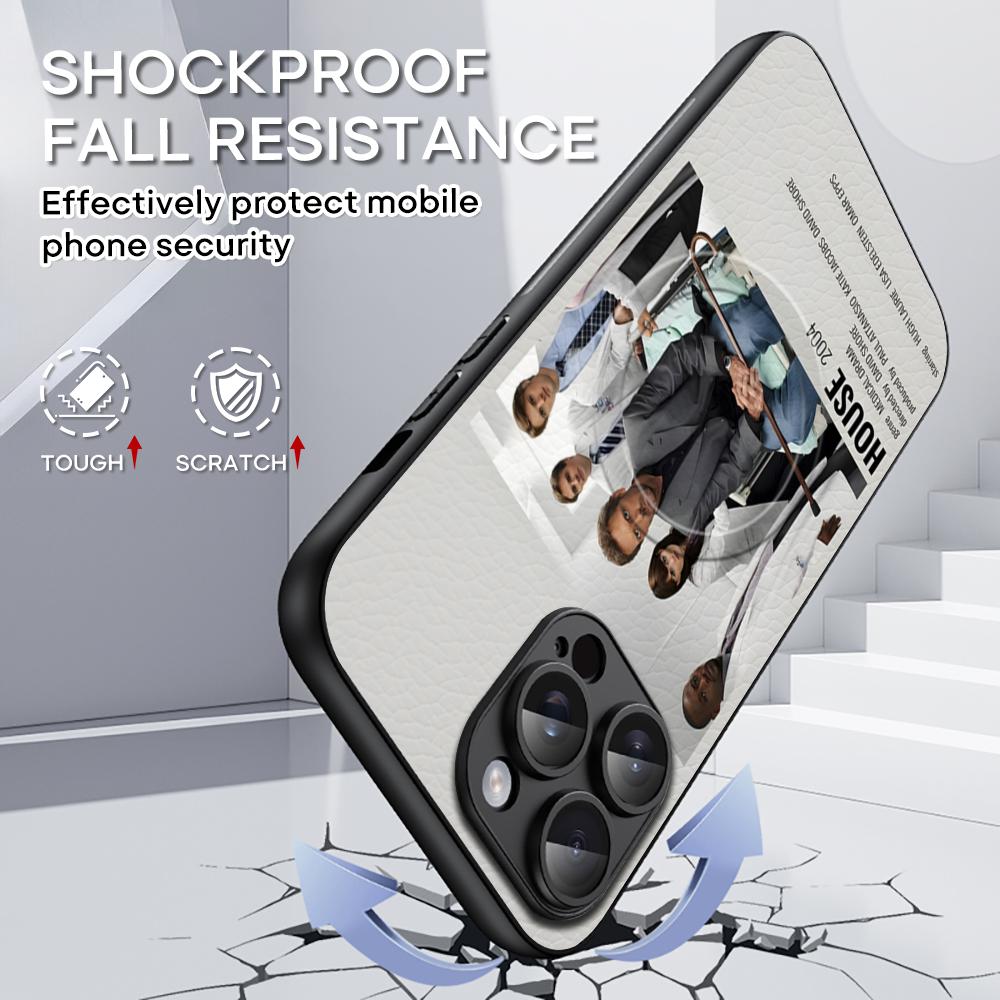 Popular House M.D TV Show Phone Case For iPhone 16 15 14 13 12 11 Plus Pro Max  High-end Luxury Magsafe Sheepskin