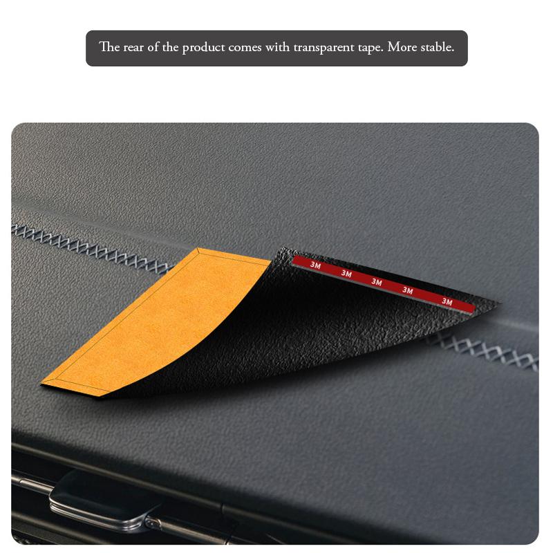 OBTLU1 Suede Car Anti Slip Pad Center Console Decoration Placement For VW Volkswagen GTI Golf 6 Polo Jetta Beetle Touran B5 B6 Touareg