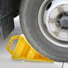 RV Wheel Chocks Multipurpose Anti-Slip Wheel Stopper Wear-Resistant Cars Tire Stopper Yellow Tire Chocks for RVs Trailers