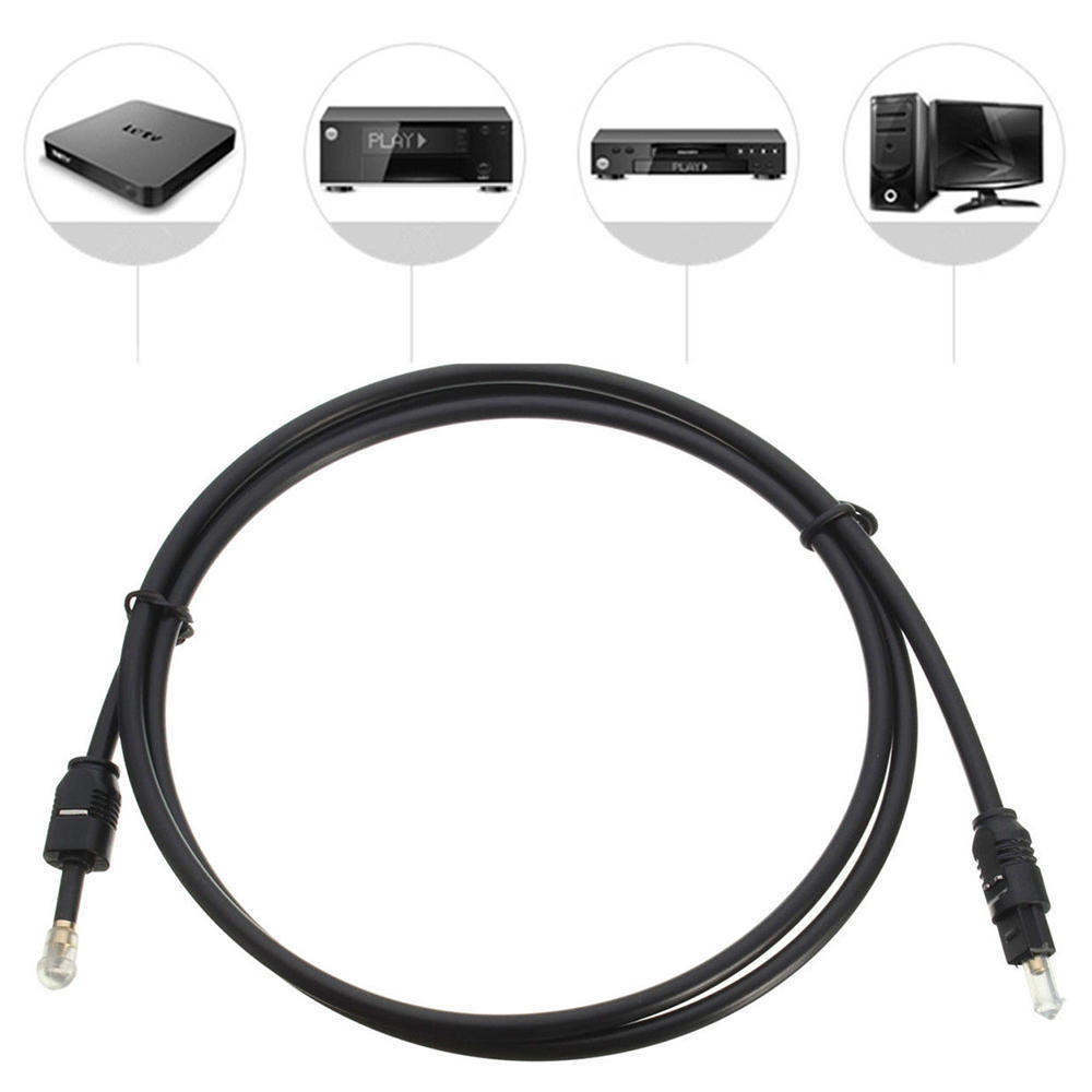 Sale Practical New SPDIF Audio Cable Optical 1M/3FT 3.5mm Digital Wire
