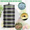 60 см 2/4/6/8 слоев сетка для сушки трав с S-образным крючком складная корзина для сушки растений
